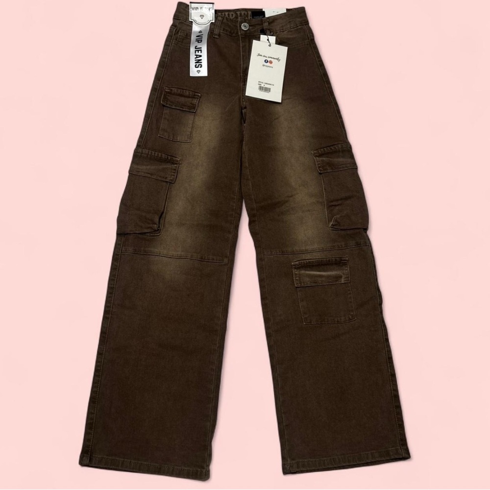 Brown Cargo Pants